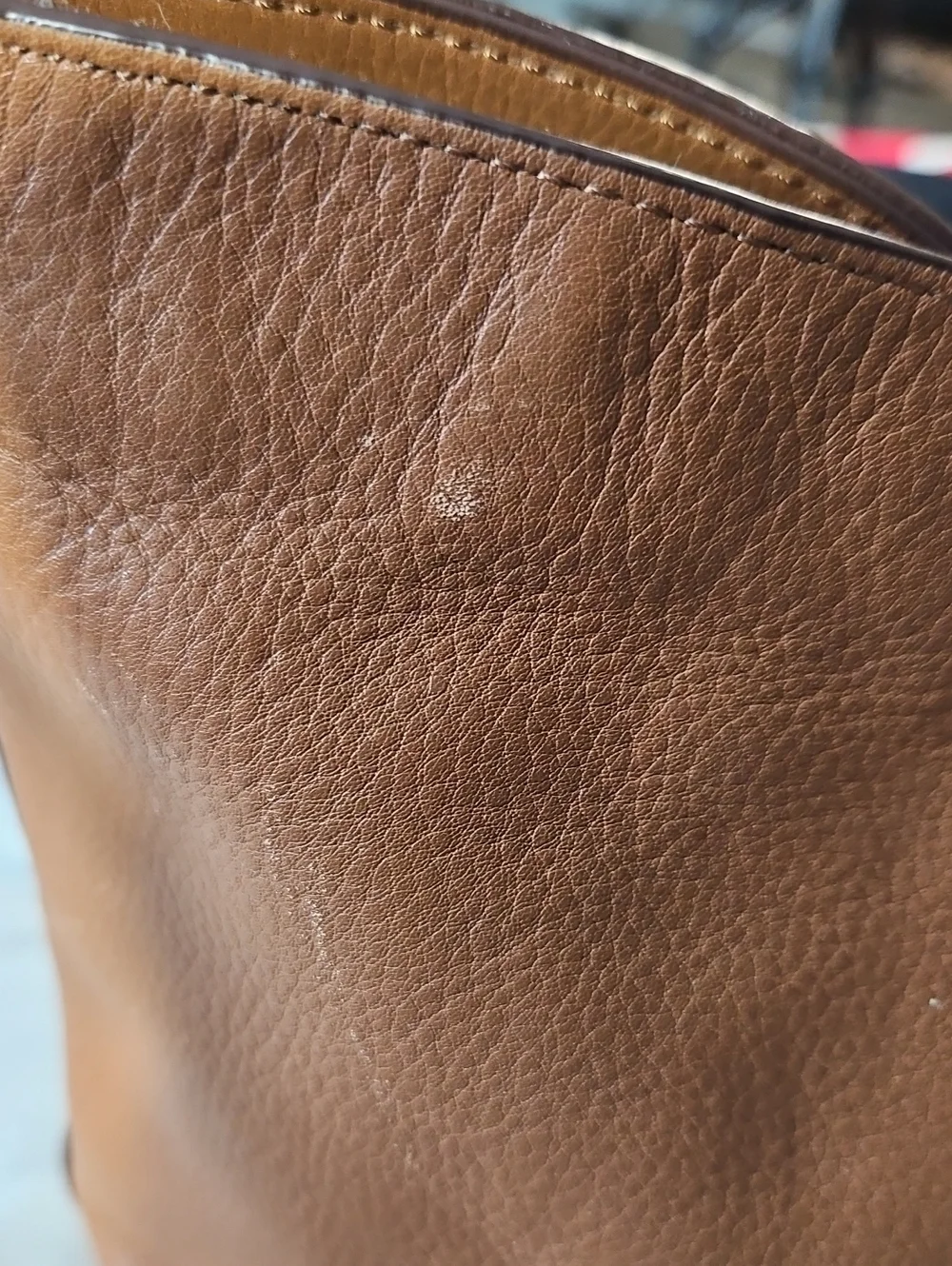 Stella & Dot Covet Sunday Tan Leather Crossbody Shoulder Bag